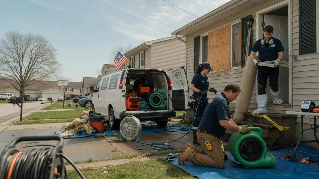 Water Damage Restoration in Lewiston, NE near me